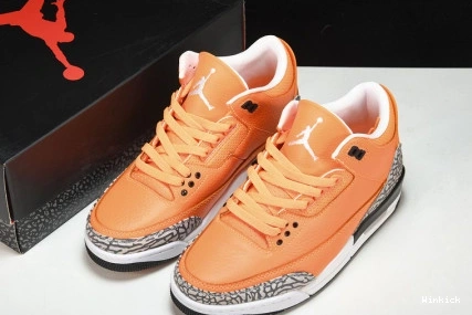 RETRO "ORANGE" 3 JORDAN AIR CT8532-801 0813